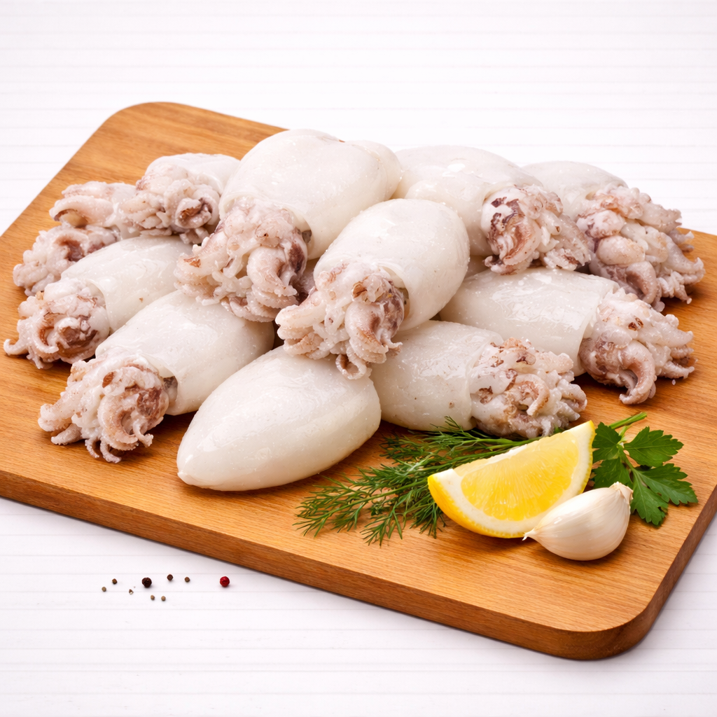 Каракатица с/м очищ.60/80 (Вьетнам)10*1кг  10кг