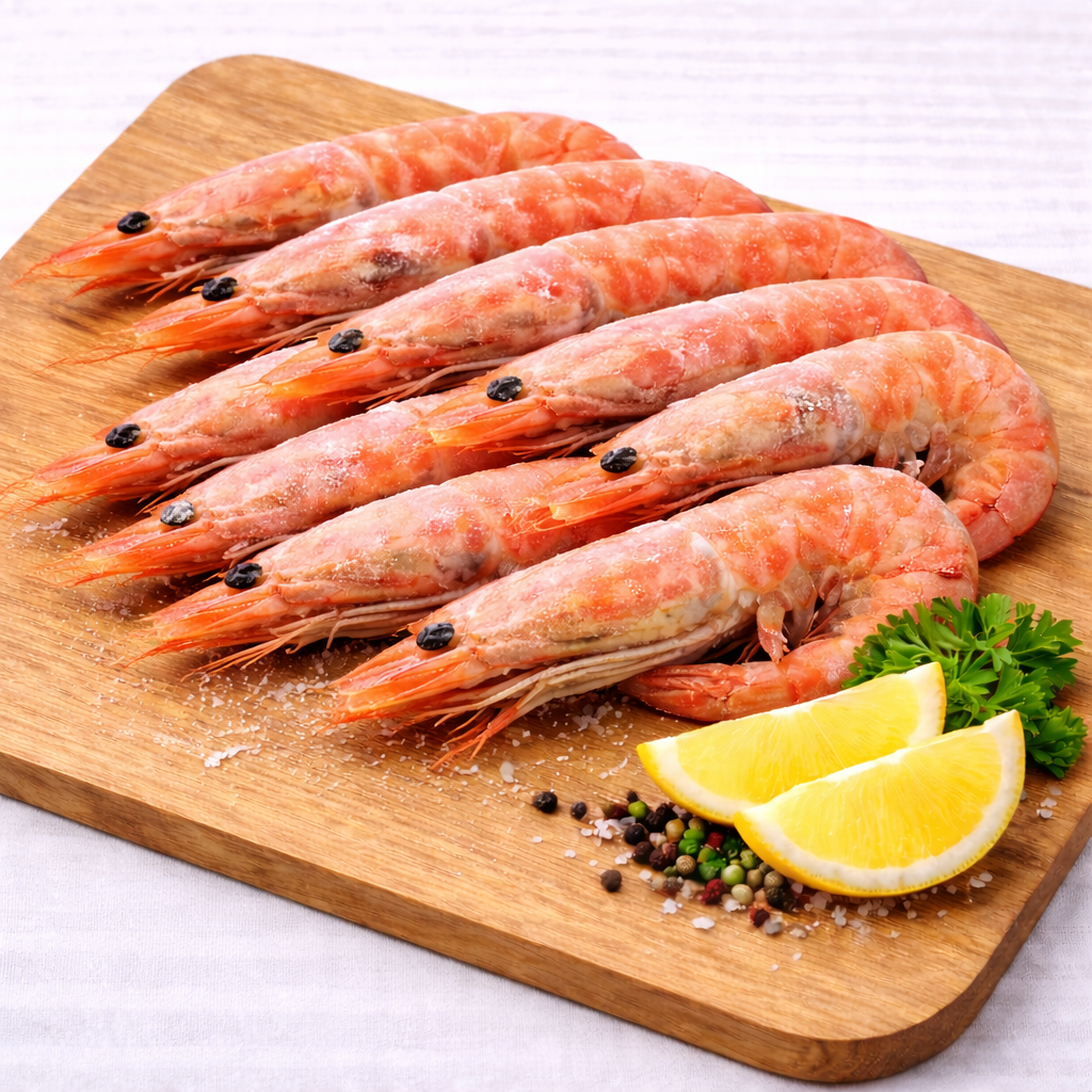 Креветка  в/м с/г без гл. 90-120  Северная (Китай) 5кг