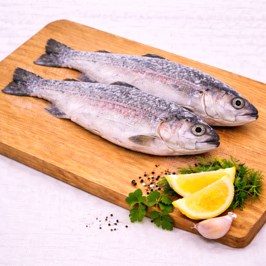 Форель радужная с/м с/г 250-300гр красн.мясо(Турция 06.25г) 5кг