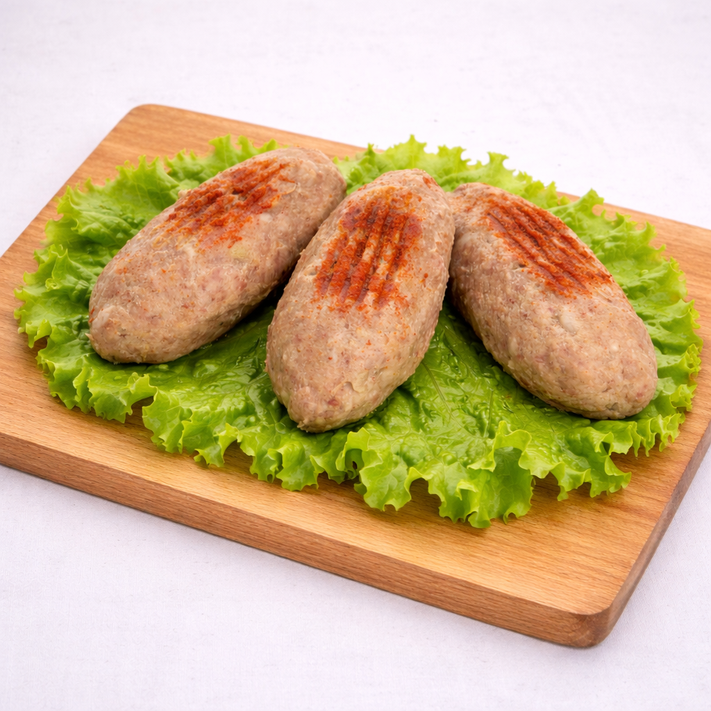 Котлеты По-Французски с ветчиной 