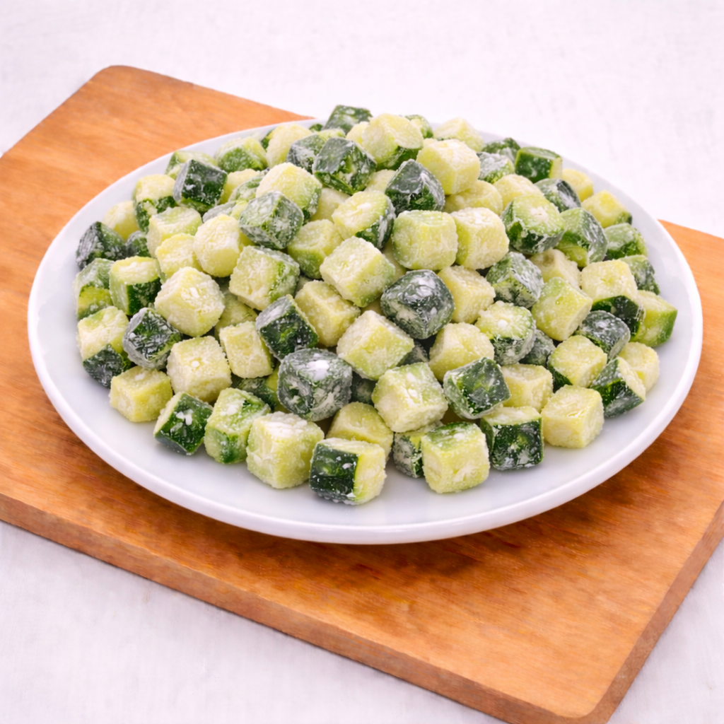 Овощи Кабачок кубик с/м   (Россия) 10кг