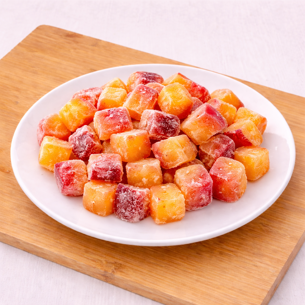 Ягоды Персик кубик с/м   (Китай) 10кг