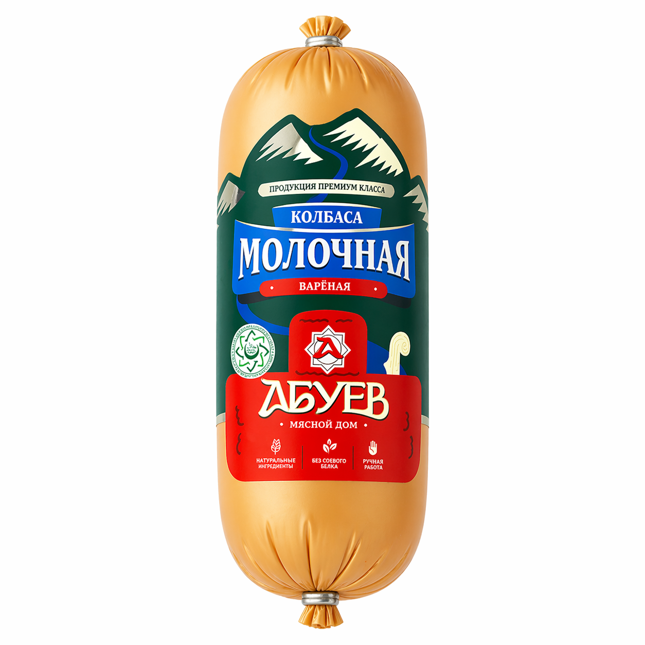 Колбаса вареная МД Абуев «Молочная» 450 г