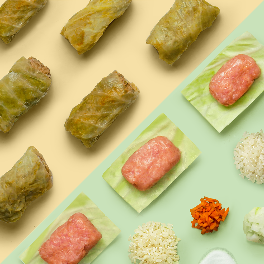 Голубцы с мясом индейки