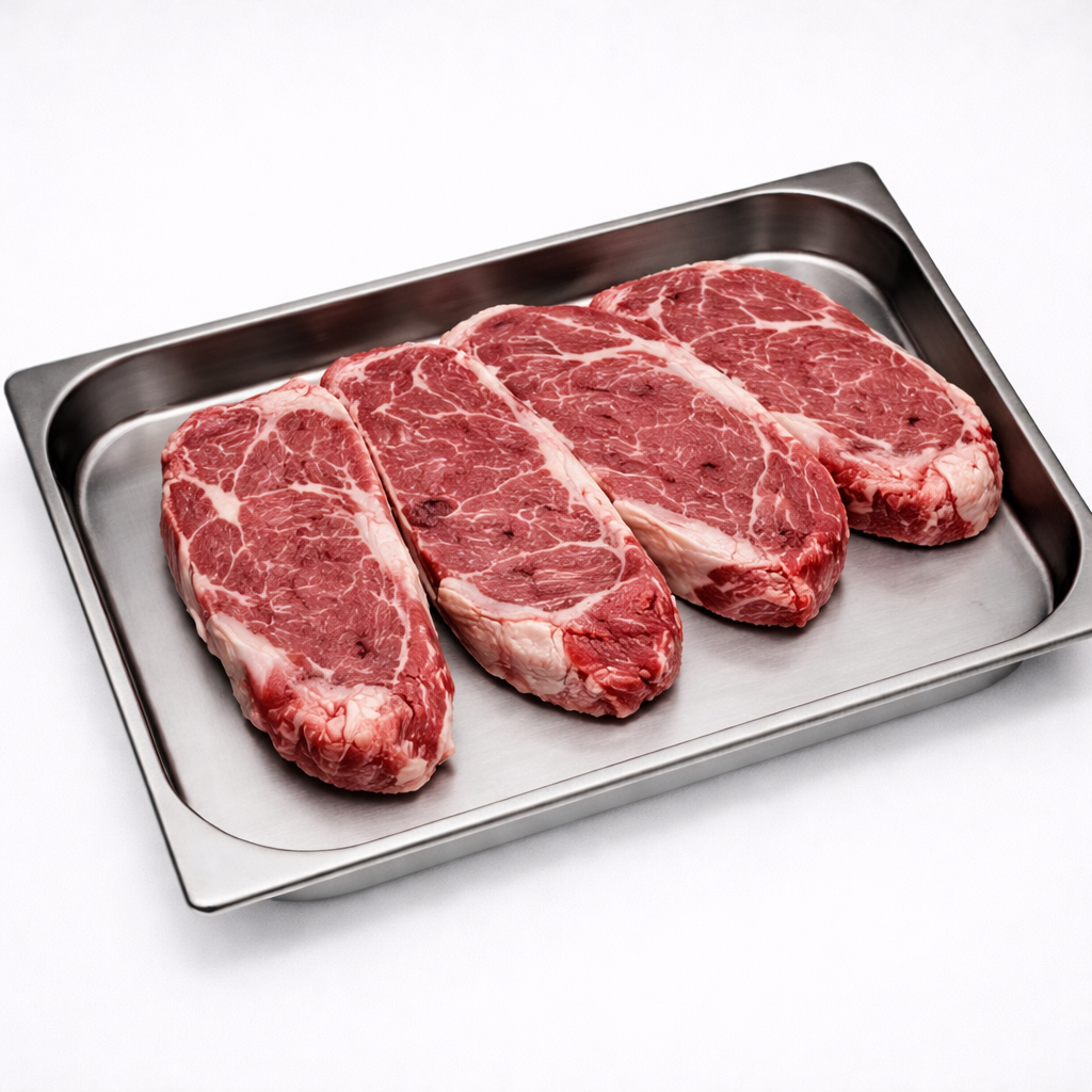 Стейк Стриплойн из мраморной говядины