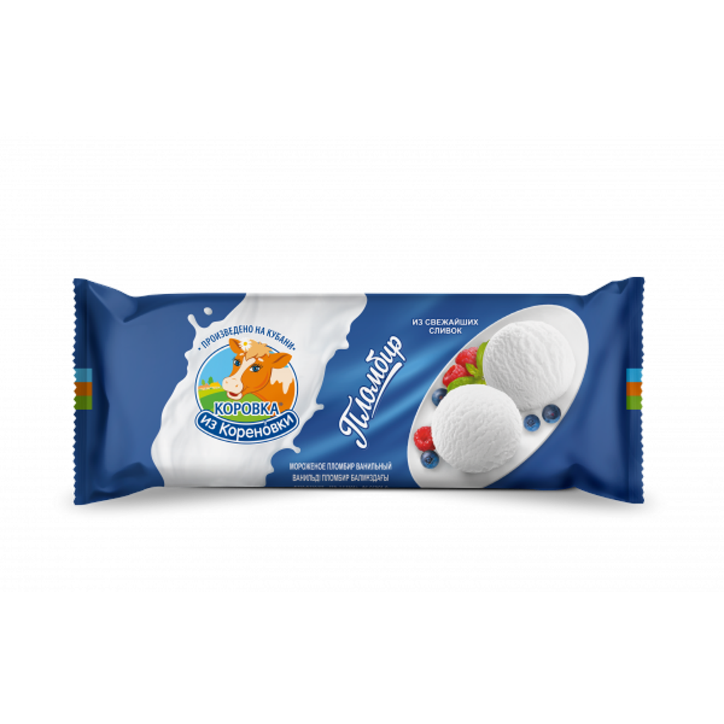 Мороженое пломбир ванильный 15%