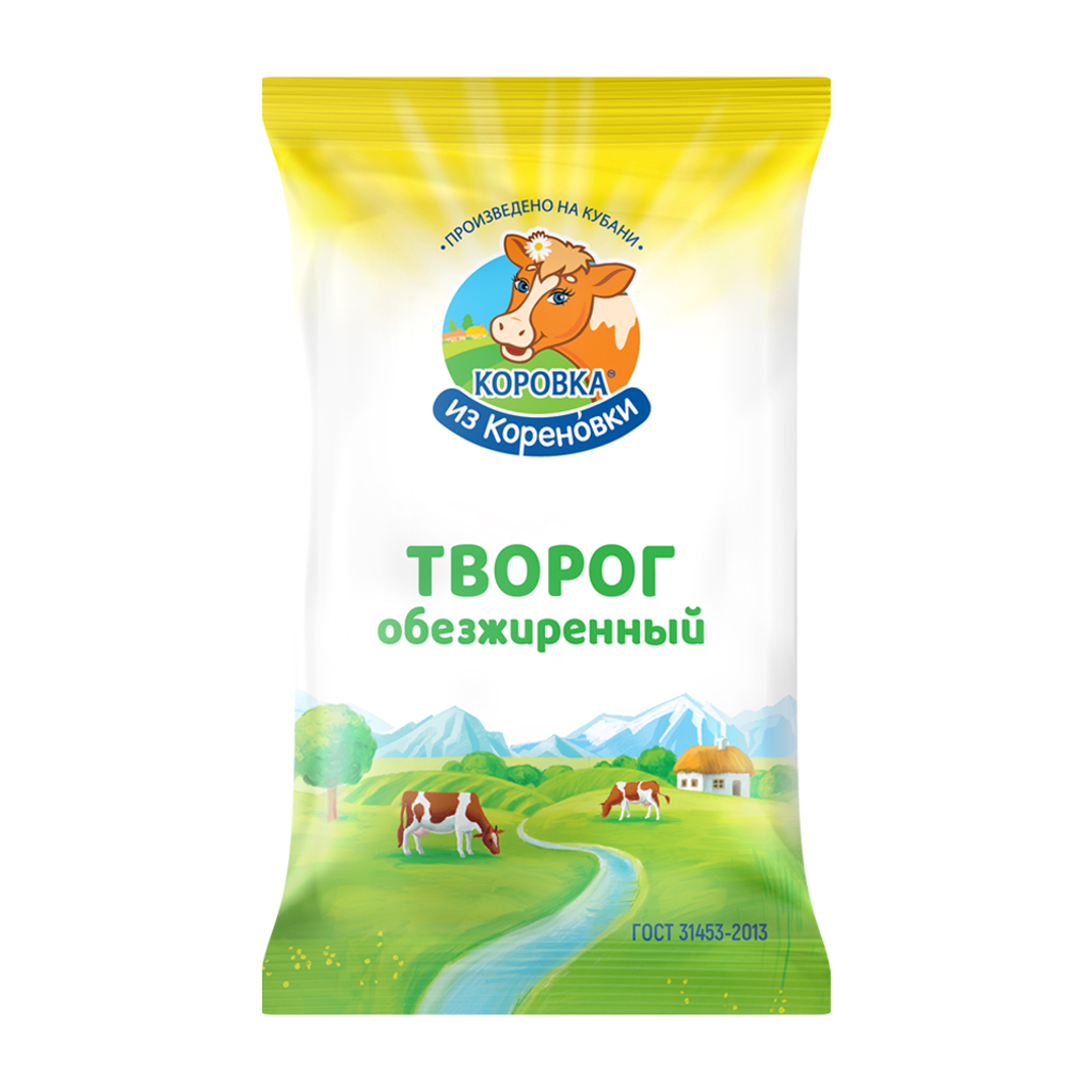 Творог обезжиренный 180 г
