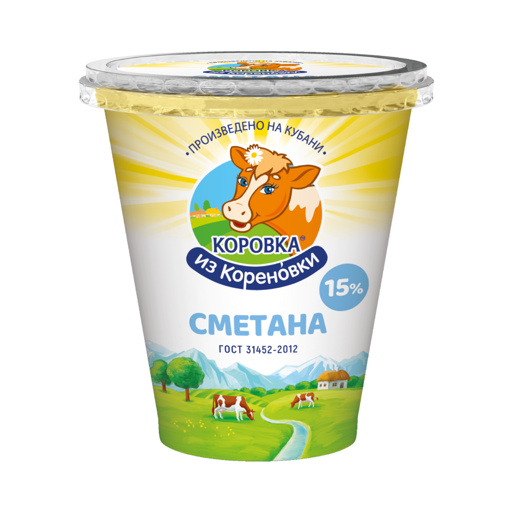 Сметана 15% 300 г